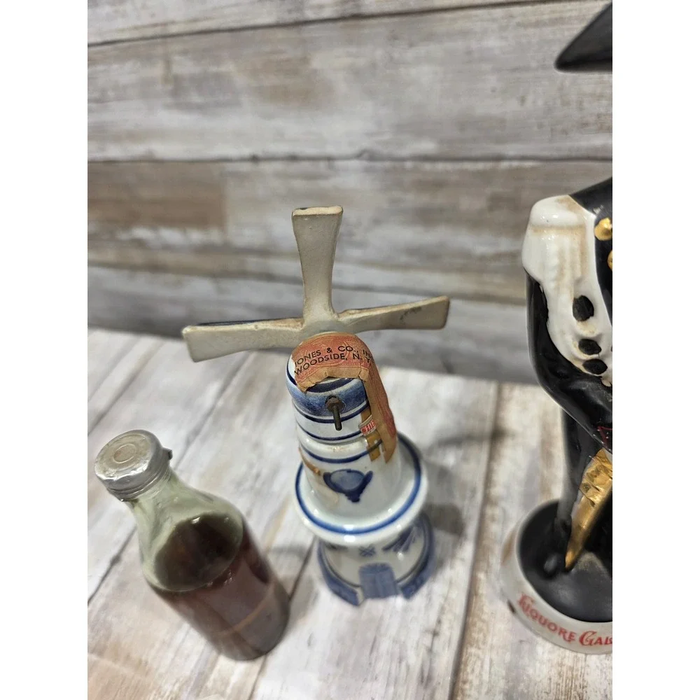 Liquore Galliano Miniatures Collection Windmill Soldier Bottles Barware Collect‎